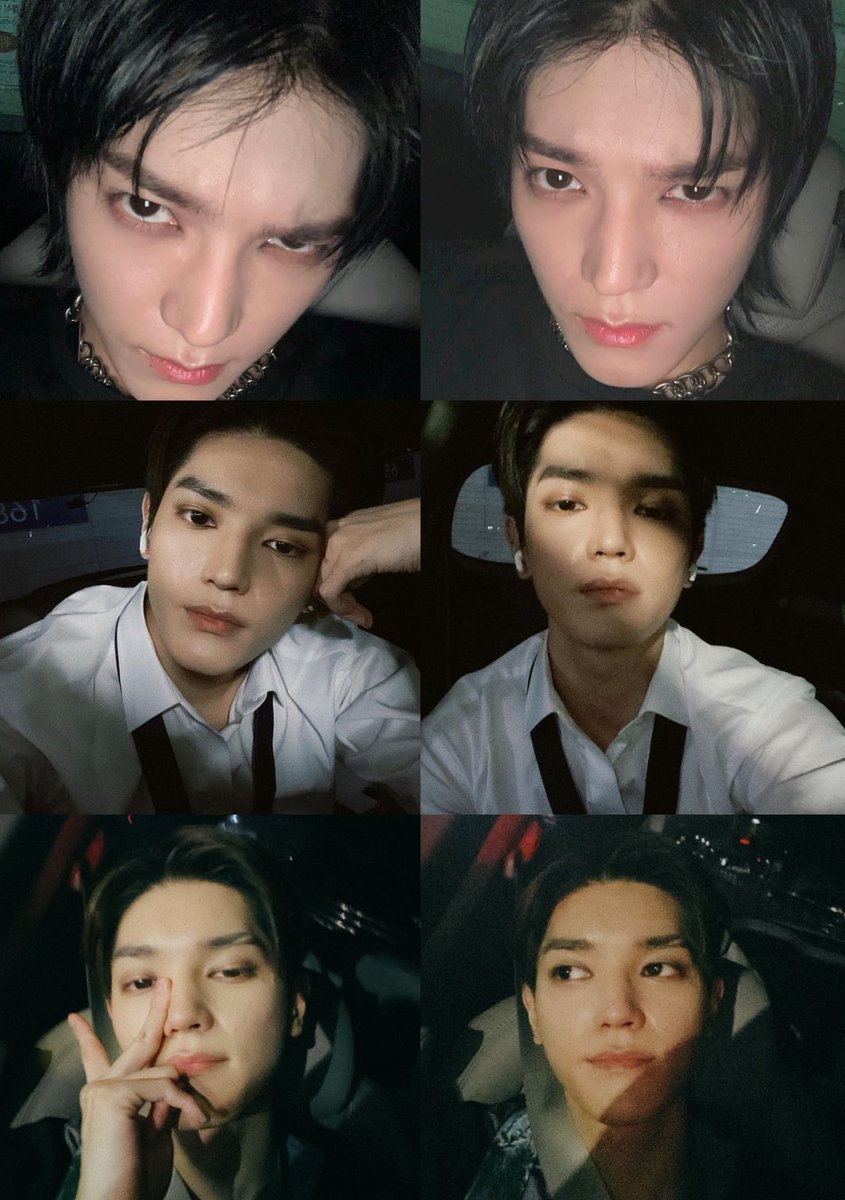 longfIightyong's tweet photo. this genre of black haired taeyong car selfies https://t.co/rIR6W1WkQG