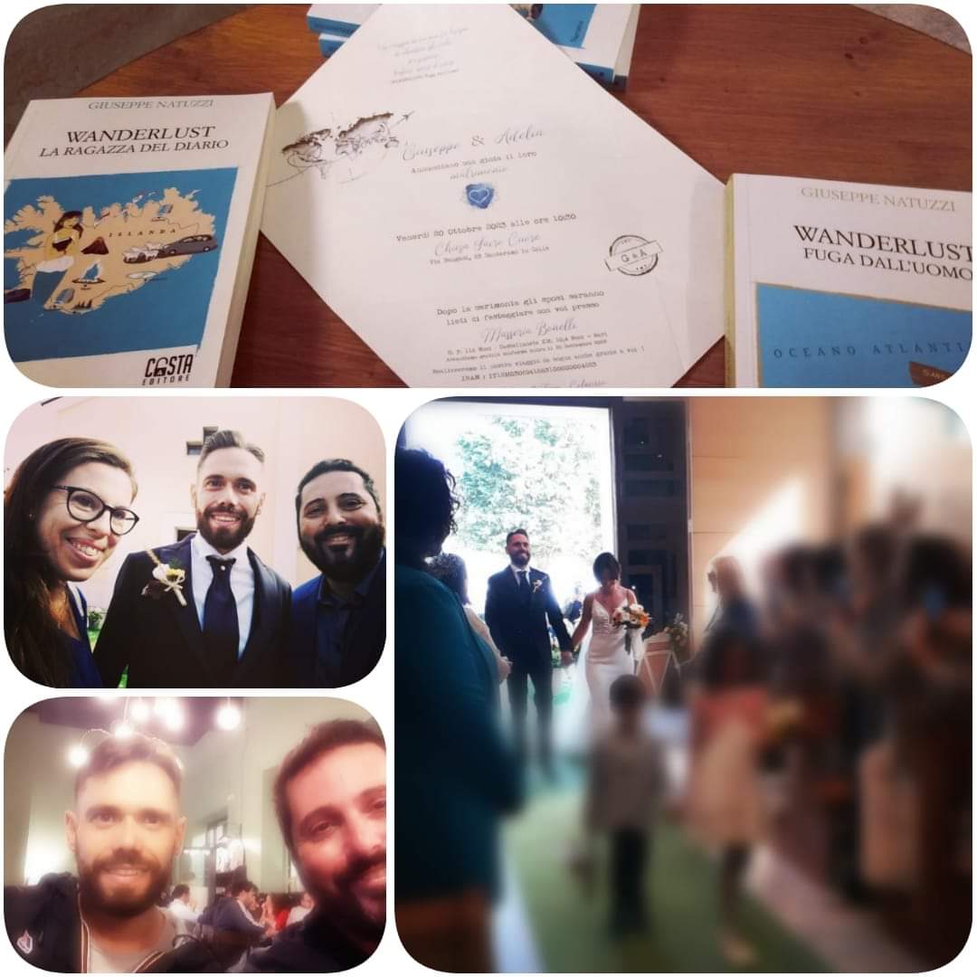 "Un viaggio in cui non c'è bisogno di chiudere gli occhi per sognare, basta aprire il cuore".

(Cit. Wanderlust - Fuga dall'uomo)

Buon amore, Giuseppe Natuzzi Seppio e Adelia Colacicco! 🥰

#santeramoincolle #puglia #matrimoniodafavola #wanderlust #viaggio #avventura #amore