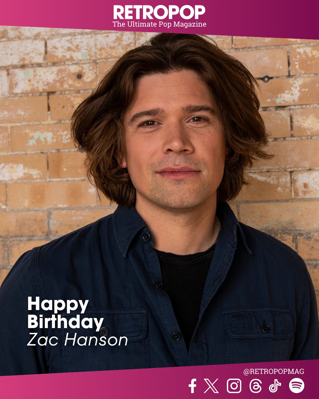 Zac Hanson Birthday