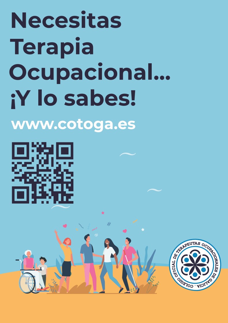 Co motivo da celebración do Día Mundial da Terapia Ocupacional o próximo 27 de outubro, desde COTOGA queremos dar difusión á nosa profesión e visibilizar o noso traballo
Entre todos/as podemos facer moito pola difusión da nosa profesión.
#cotoga #cotogacontigo #terapiaocupacional