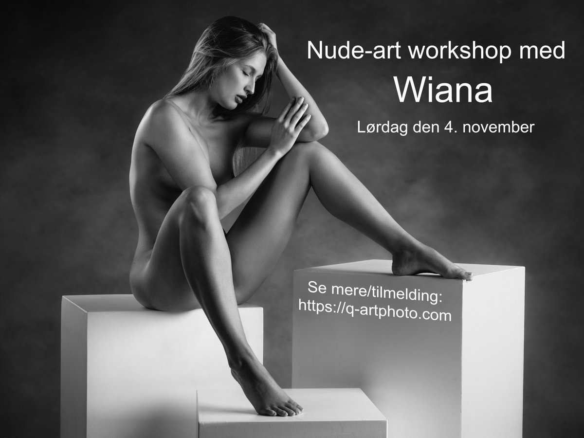 En plads tilbage...så du kan stadig nå at tilmelde dig.
q-artphoto.com/?page_id=5618