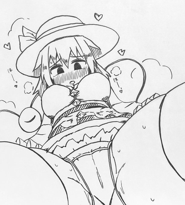 例大祭まで日数あるし色紙でも挑戦してみようかなーと思って試しにスケブに描いてみた
自分で思ってたよりアナログでも描けそう 