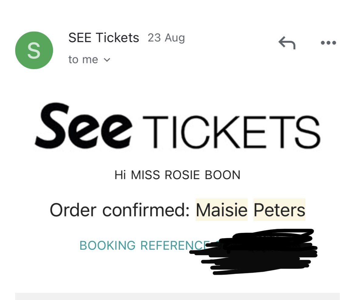 If anyone wants two tickets tonight for Rock City Nottingham let me know- selling at face value.❤️