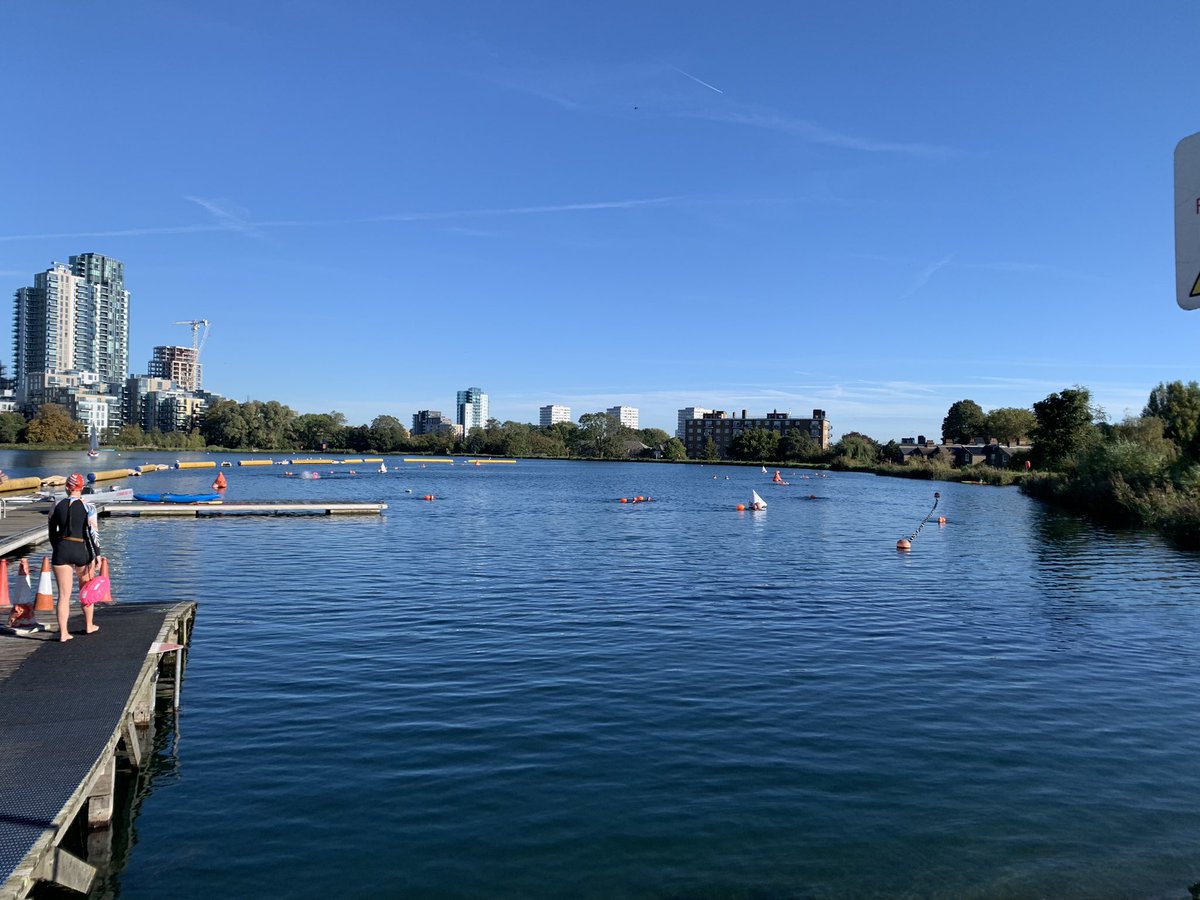 realtkstream's tweet photo. 13.8deg - swim was great! weather even better. still figuring out how to navigate getting changed post-swim though https://t.co/5pjq6L3d9T