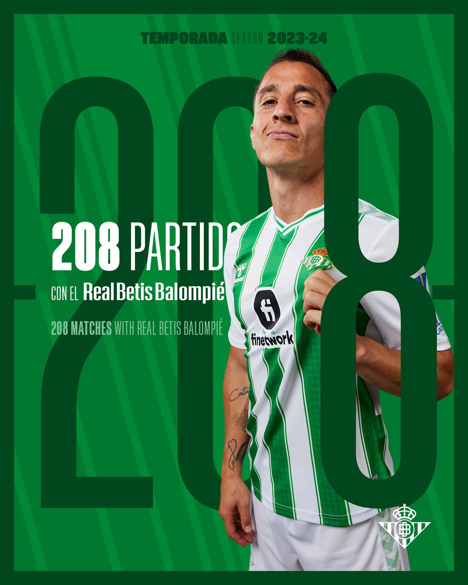 Real Betis Balompié 🌴💚 (@realbetis) on Twitter photo ¡Histórico! <a href="/AGuardado18/">Andrés Guardado</a> se convierte en el jugador extranjero con más partidos jugados en el #RealBetis 📜🔝
¡Que sean muchos más, capitán! 🫡© ¡Histórico! <a href="/AGuardado18/">Andrés Guardado</a> se convierte en el jugador extranjero con más partidos jugados en el #RealBetis 📜🔝
¡Que sean muchos más, capitán! 🫡©