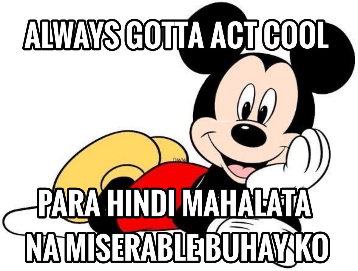 MICKEY MOUSE BUT PINOY tweet media