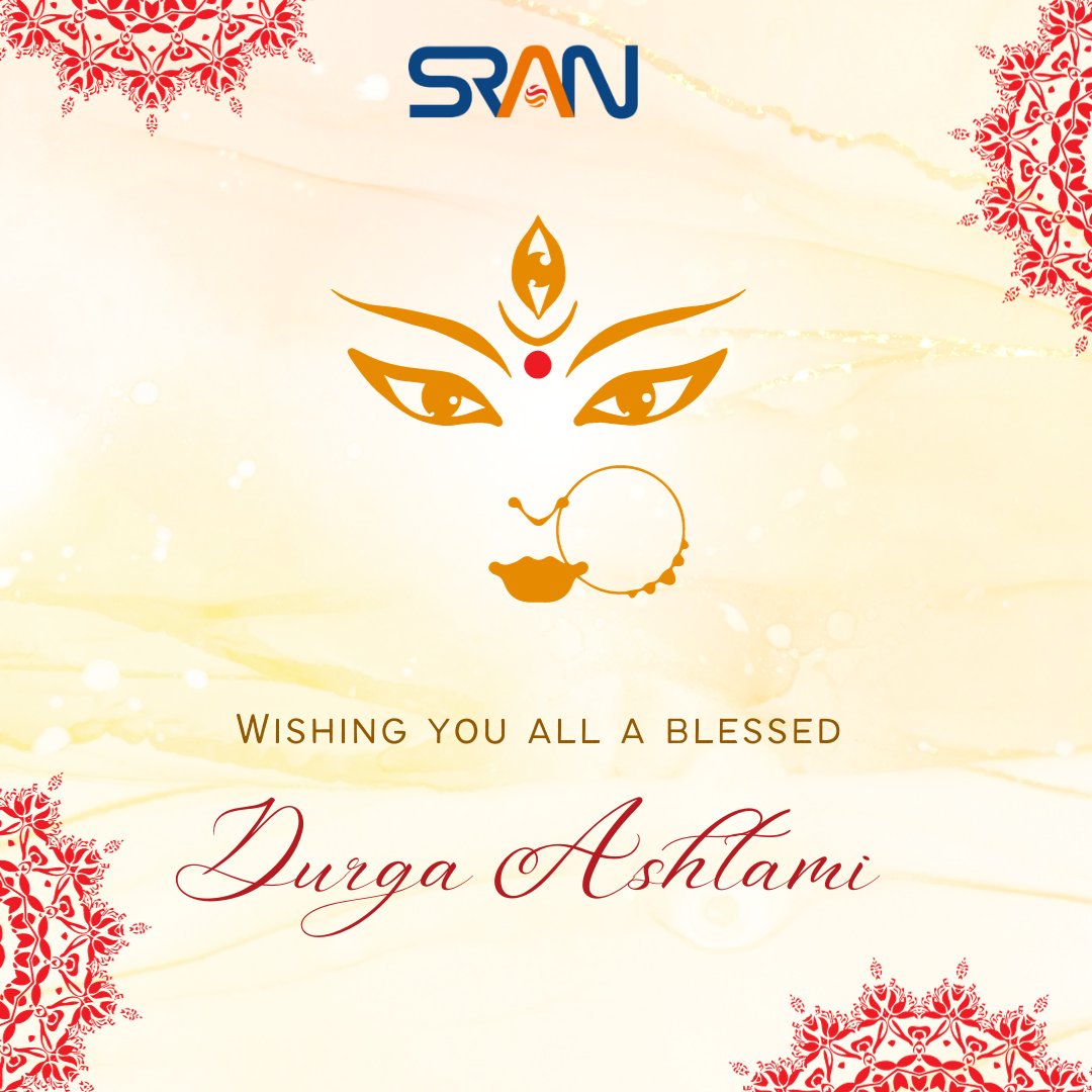 SranGlobal's tweet image. Embracing the strength of Durga Ashtami in every aspect of our journey. May this auspicious day fill your life with unwavering determination and success. 🙏 

#DurgaAshtami #StrengthInLearning #SuccessJourney