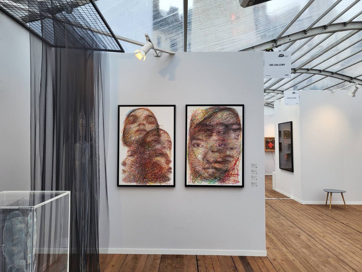 SACBangkok's tweet photo. Exciting news! We're thrilled to share that we've taken part in @AsiaNow_Paris 2023!

Come experience our "Layers in Cultures" exhibition, showcasing the works of four talented artists at "Booth M09," Courtyard Mansart at Monnaie de Paris, from October 20th to 22nd! https://t.co/ygYorJIWyN