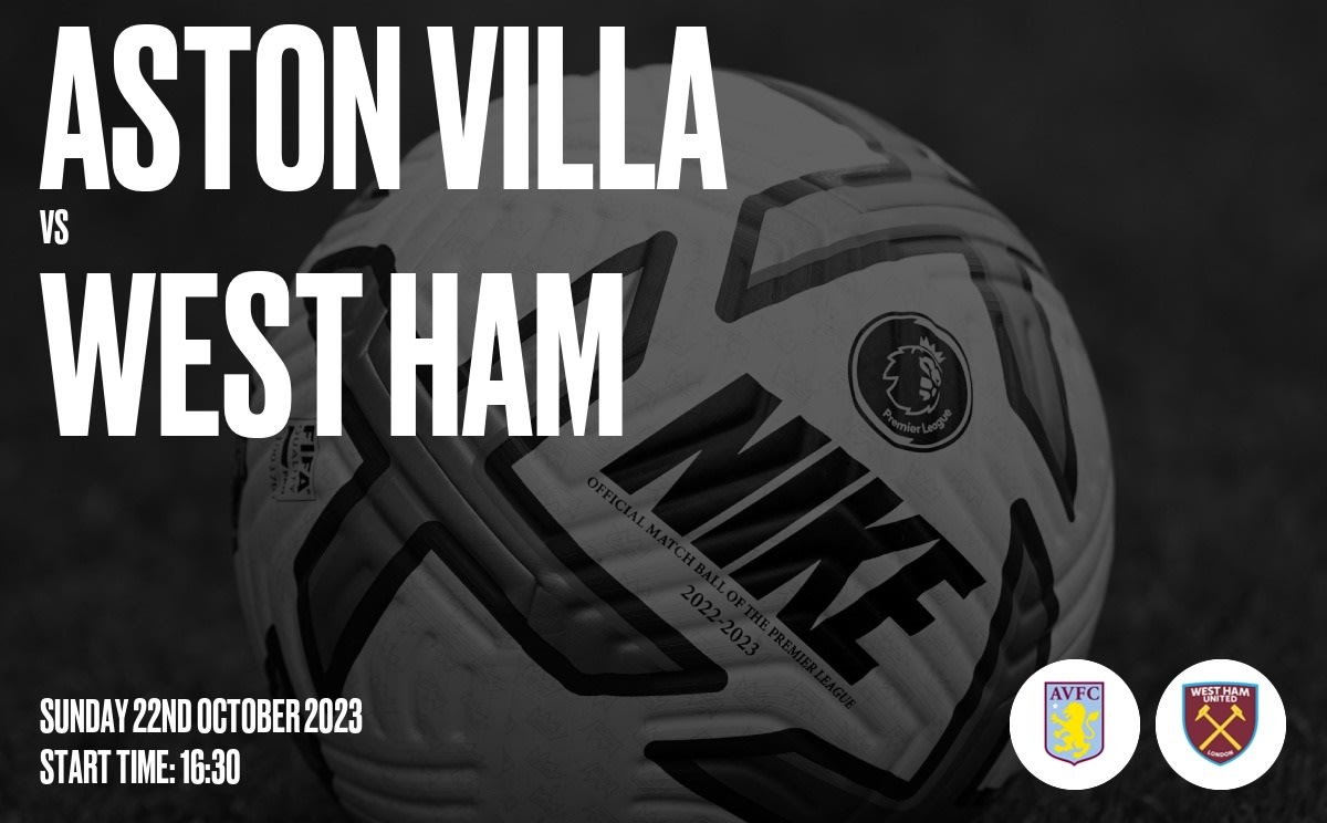 theyorkn1's tweet photo. West Ham return from the international break, travelling to Aston Villa in the sole game of this weekend's 'Super Sunday'.
Join us to watch live.
Kick off 16:30 https://t.co/VIY5jBTmeB