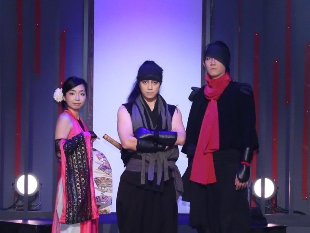 gekidan_k3's tweet photo. 皆様のおかげで『#罪忍』千穐楽を迎え無事に幕を下ろす事ができました。
トリプルカーテンコールとお客様の温かい気持ちが座組一同嬉しく思っております。
また、皆様とお会いできることを夢見て次回に進んでまいります。

ご観劇本当にありがとうございました！ https://t.co/s4bhgW44SN