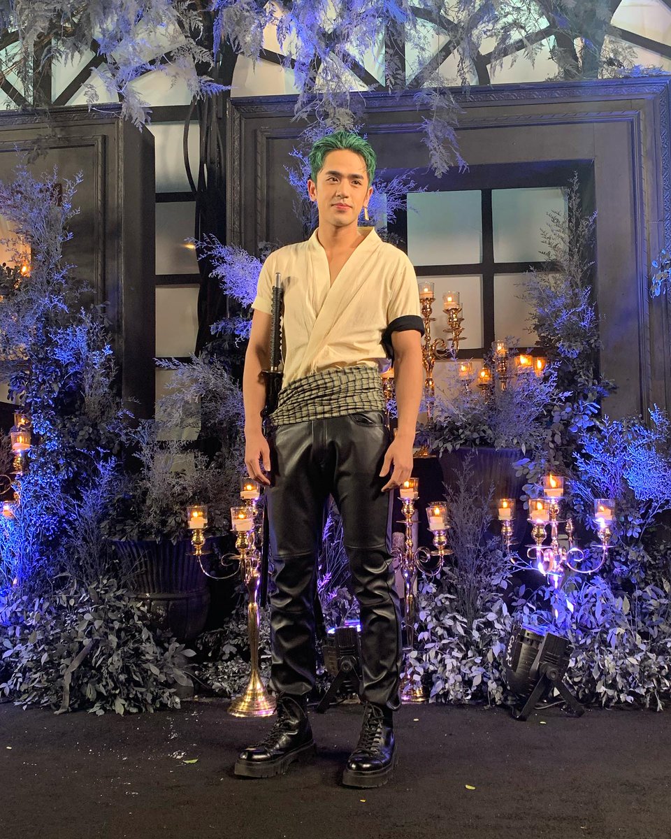 David Licauco as Zoro from One Piece #SparkleSpell2023 #SparkleGMAArtistCenter #DavidLicauco 📷Sparkle GMA Artist Center