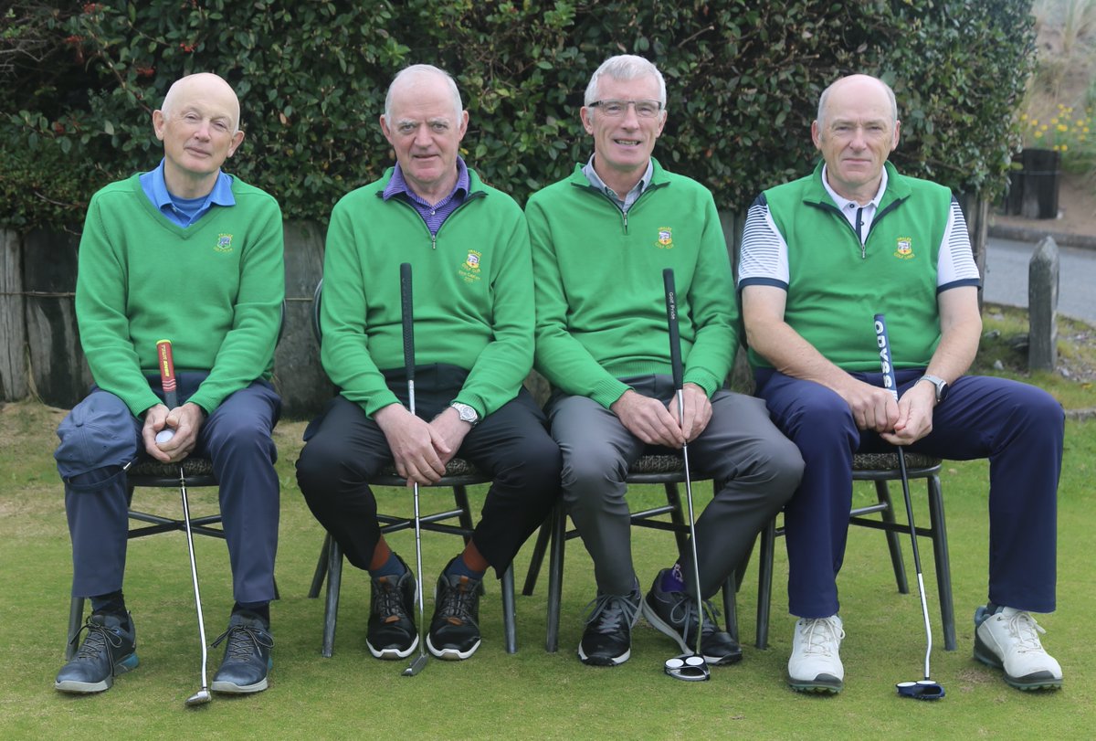 FederationKerry's tweet photo. @traleegolflinks
finished 2nd in the J.B. O'Shea Trophy played in majestic Dooks. Photo L to R Padraig Sayers, Tom O'Driscoll, Jim O'Connor, Jim O'Donovan https://t.co/E7iUt0gd1E