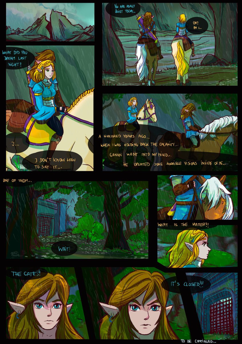 Rainbowphiloso1's tweet photo. "Journey to the unkown- Part 7"

Painted in CSP and Photoshop.

#zelda #zelink #comic #hateno #horse #totk #tearsofthekingdom #botw #travel #fanart #nintendofanart #forthateno #horse #epona #link #hero #rain #rainyday #forest https://t.co/FFdZQKr3f2