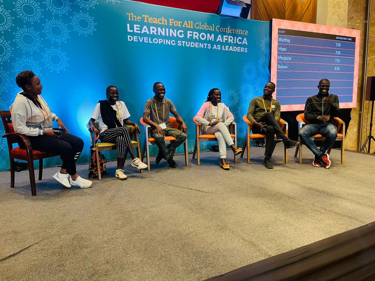 Kassaga4UG's tweet photo. What an incredible week in #Nairobi with @TeachForAll at the 2023 #GlobalConference! Surrounded by @TEACH4UG alumni leaders who took on several stages sharing their innovations from #classrooms to #communities in all sectors such as #decolonizinged to #ClimateEd! Just elated! https://t.co/0KebsTtapc
