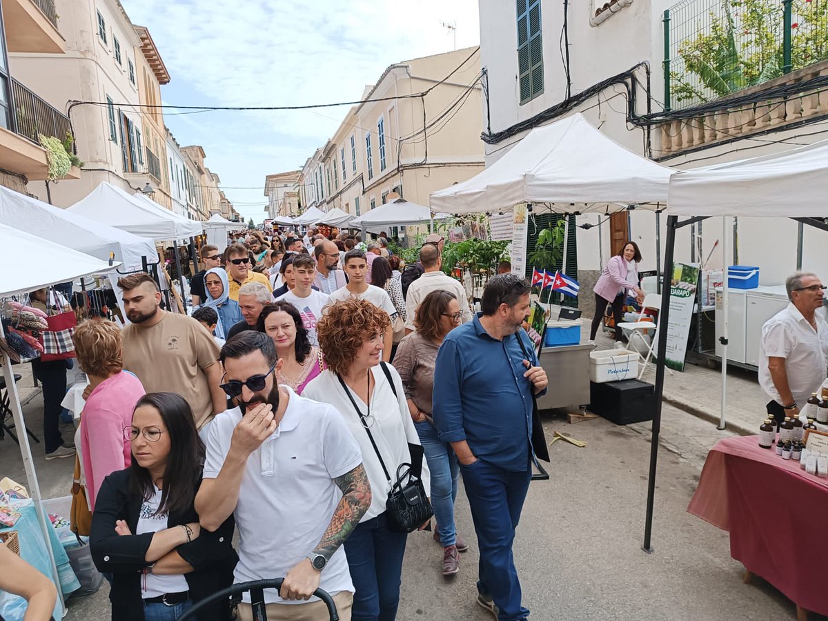 ElPi_IB's tweet image. 🟢 Acompanyam els nostres regidors @jmonserrat76 i @Melanie_misser a voltar per la Fira del Pebre Bord de Felanitx

👏🏻 Molts d’anys i bona fira.

#SomFelanitx
#SomMallorca
#SomElPi