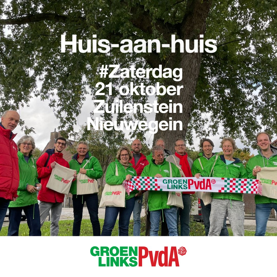 Gisteren waren we #Zuilenstein en #HuisdeGeer in #Nieuwegein. Leuke, boeiende en goede gesprekken met inwoners. #SamenKanHet. Volgende week in #Fokkesteeg: zien we je dan? #GroenLinksPvdA