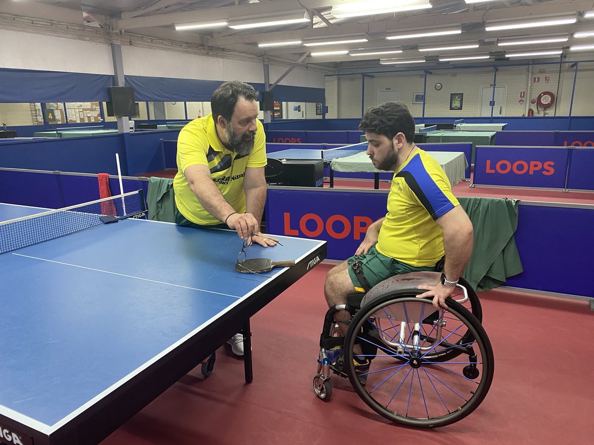 A treat to support coaches George Logothetis and Maggie Meng as they display their craft and investigate their art at the SA Para <a href="/TableTennisAus/">Table Tennis Aus</a> Camp <a href="/AUSParalympics/">AUS Paralympic Team</a>