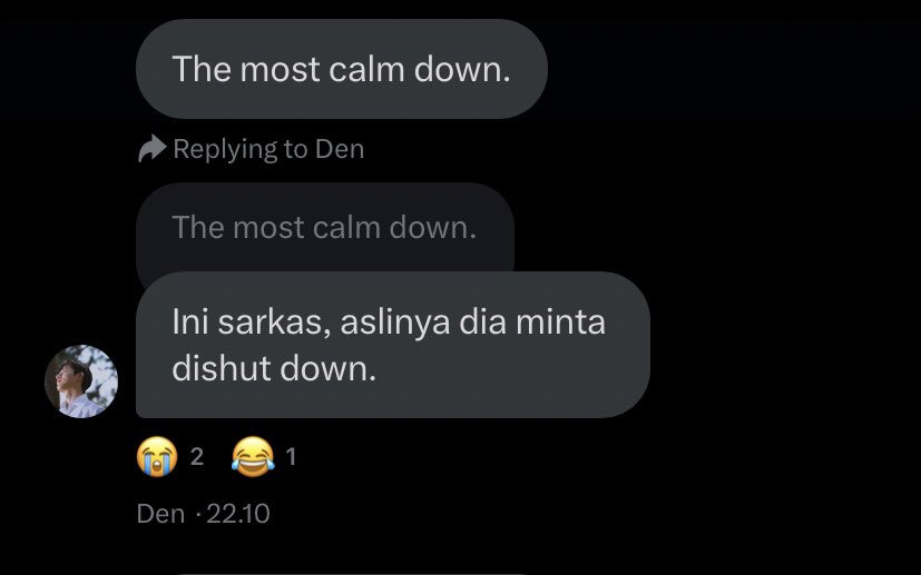 Kata Bang Den harusnya ini, Ci.