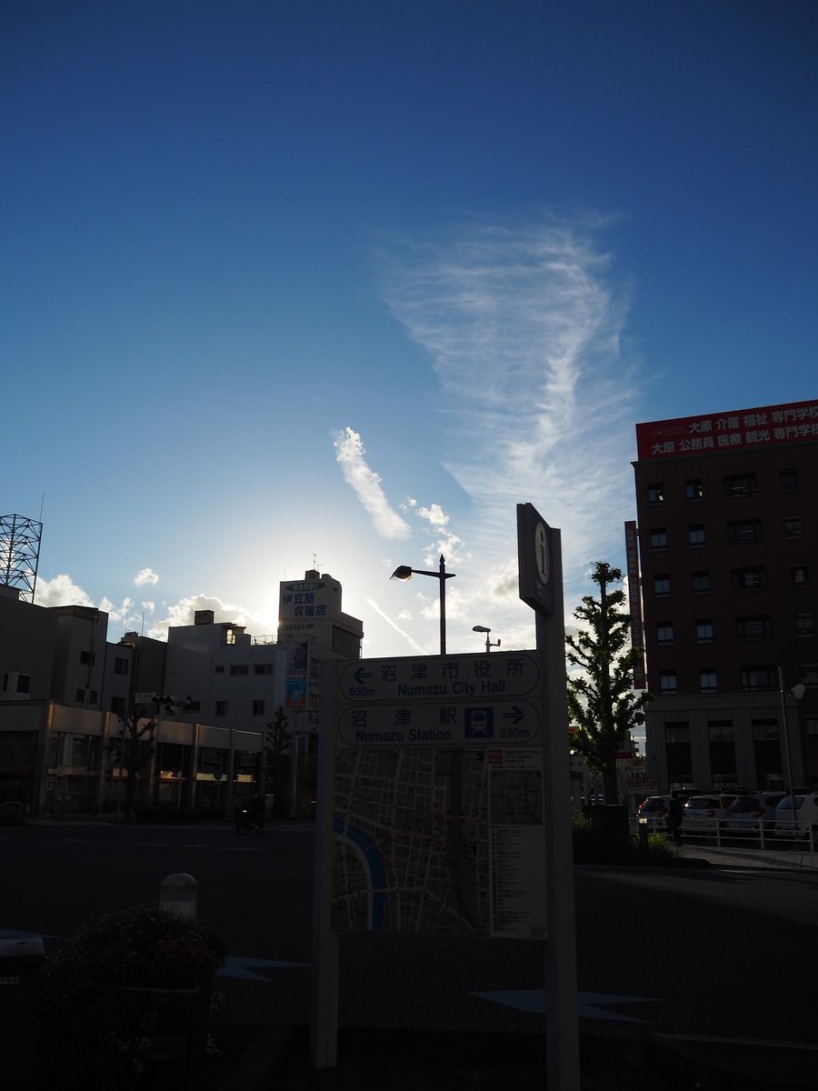 camellian__'s tweet photo. 本日の沼津③

#RIVERBOOKS さんで、『タイぐるり怪談紀行』『花の辞典』を購入。タイの怪談本なんて初めて見たな。

そして帰りがけに見た夕刻の空はきれいだった。

嗚呼、今日は沼津を堪能したなあ。いろんな人と会って、話して、空を眺めて、心の洗濯ができた気分✨明日からも仕事頑張ろっと。 https://t.co/ElVX7eW3rs