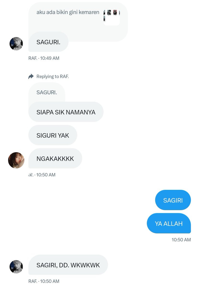 Momen lucu prosesi pembuatan flipbook : SAGURI &amp; SIGURI.