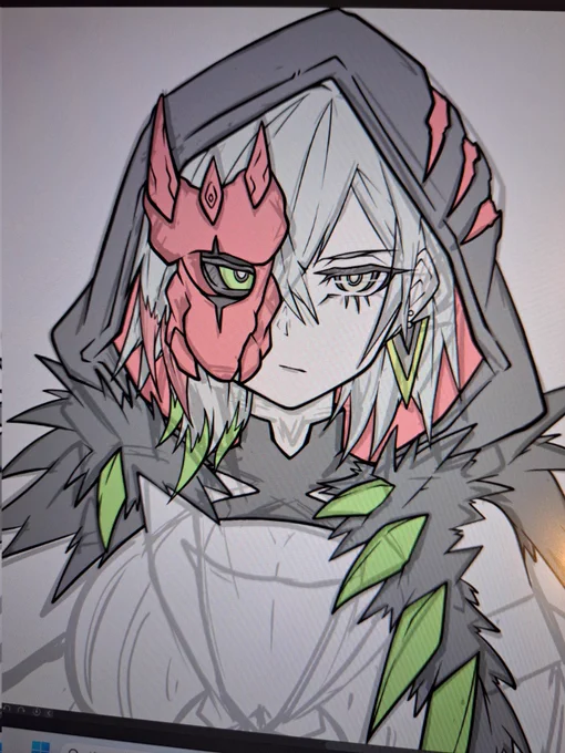 落書きディアベルちゃんWIP 
