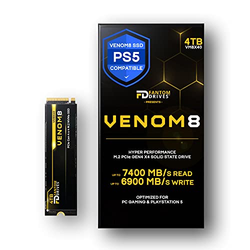 Fantom Drives VENOM8 Solid State Drive with PCIe Gen4 x 4 interface is one of the fastest solid-state drives in the consumer market—with sequential read speeds up to 7400MB/s and write speeds up to 6900MB/s (6000MB/s for 1TB). 
#computer #technology

techolle.com/product/fantom…