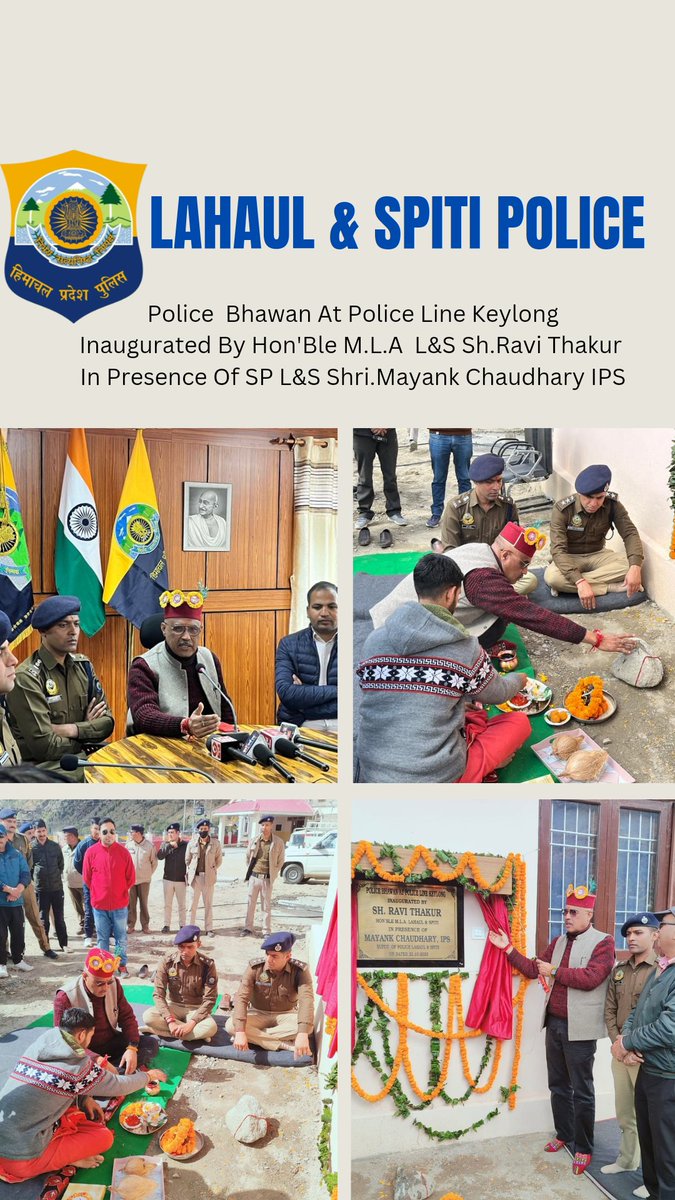 splahhp's tweet photo. #InagurationCeremony
#lahaulspitipolice https://t.co/nvbsNhJhT1
