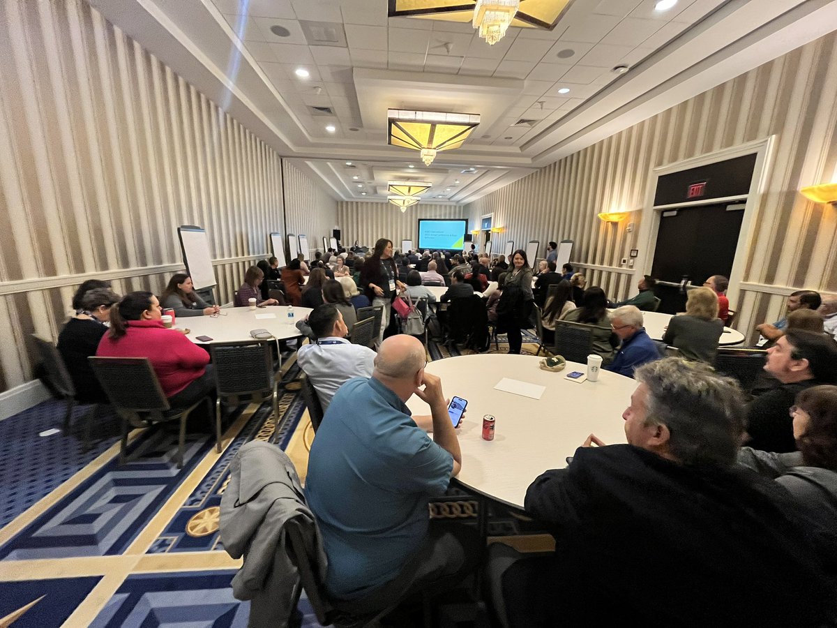 cmreilmann's tweet photo. @ASBOIntl closing session is packed! Standing room only! Great way to end the conference. #ASBOACE23 https://t.co/VheiXGrUyz