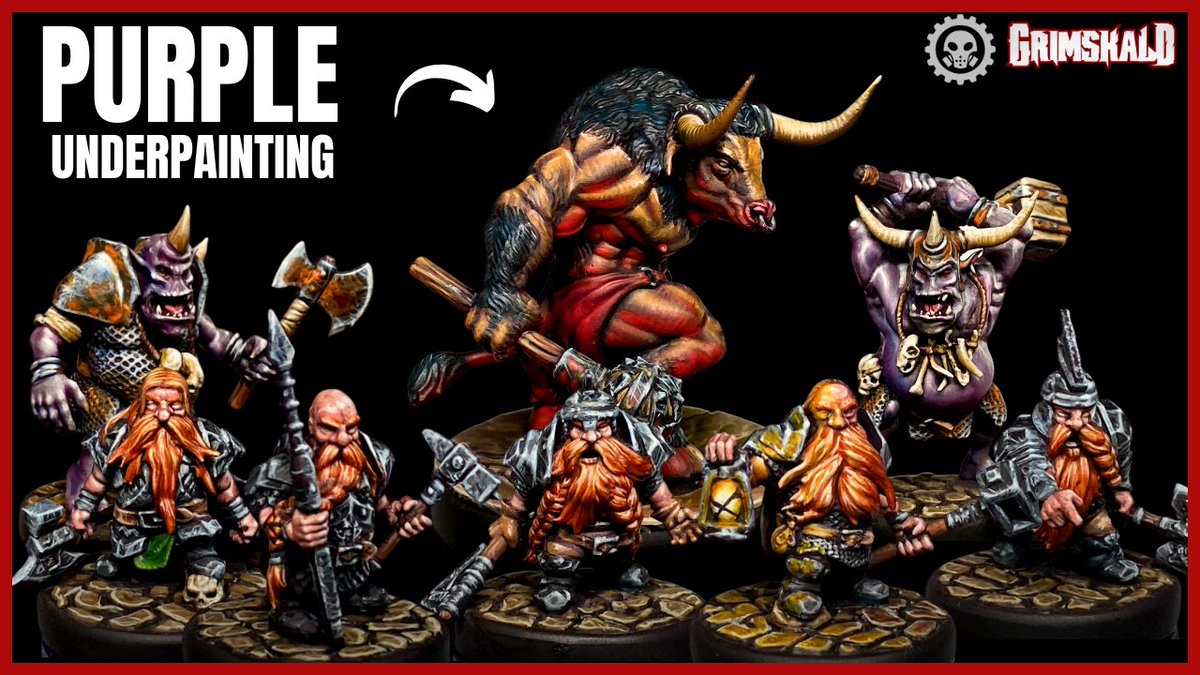 don_suratos's tweet image. 🔴 Youtube Video 👉🏼 youtu.be/kwxPxNyYuO4?si…

GrimPop purple underpainting video for the ongoing @GrimskaldTeam Kickstarter! 
Longer video tutorial at Patreon as usual. 

#grimskald #miniaturepainting #paintingtutorial #paintingminiatures #donsuratos #kickstartercampaign