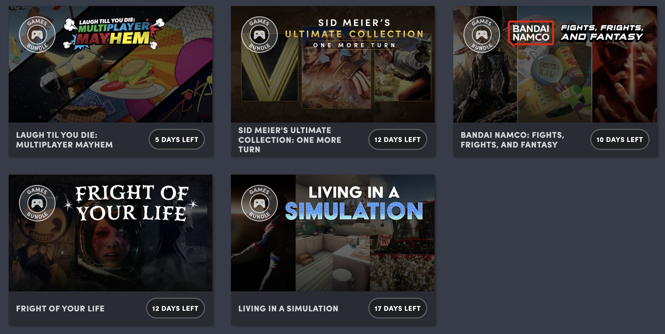 Humble Epic Games Store Bundle