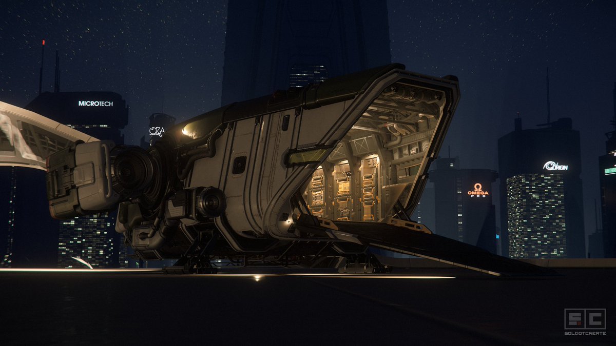 SolDotCreate's tweet image. Hands down one of my favourite ships. Drake Cutter with Caiman Paint... 

#StarCitizen #CitizenCon2953 #VirtualPhotograpy