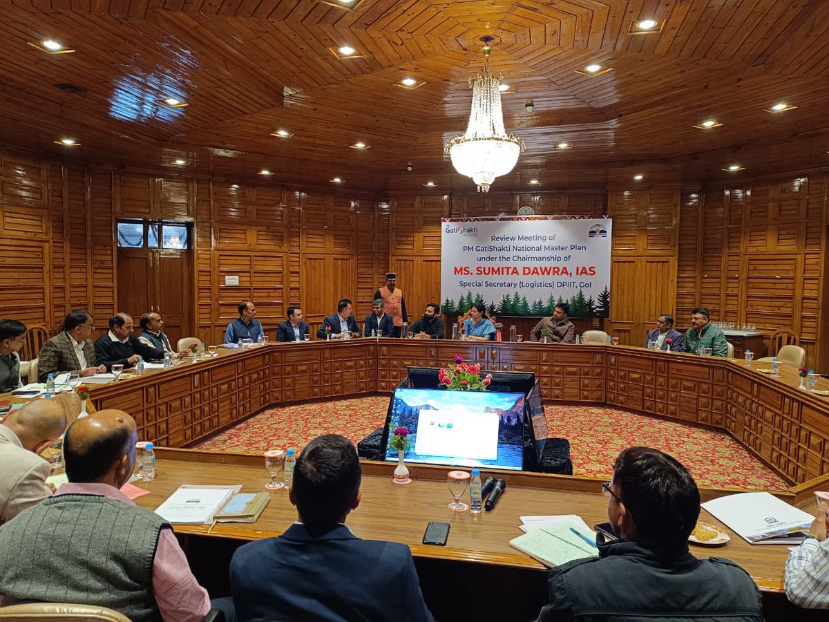 SumitaDawra's tweet image. Multiple meetings with nodal teams of #PMGatiShakti in States of Haryana, Punjab &amp;amp; Himachal, over 2 days, saw outreach with +20 Deptts in each state, focus on infra plg for socio-eco area dev, capacity bldg #EoDB #EaseofLiving #GoodGov #2YearsofPMGS