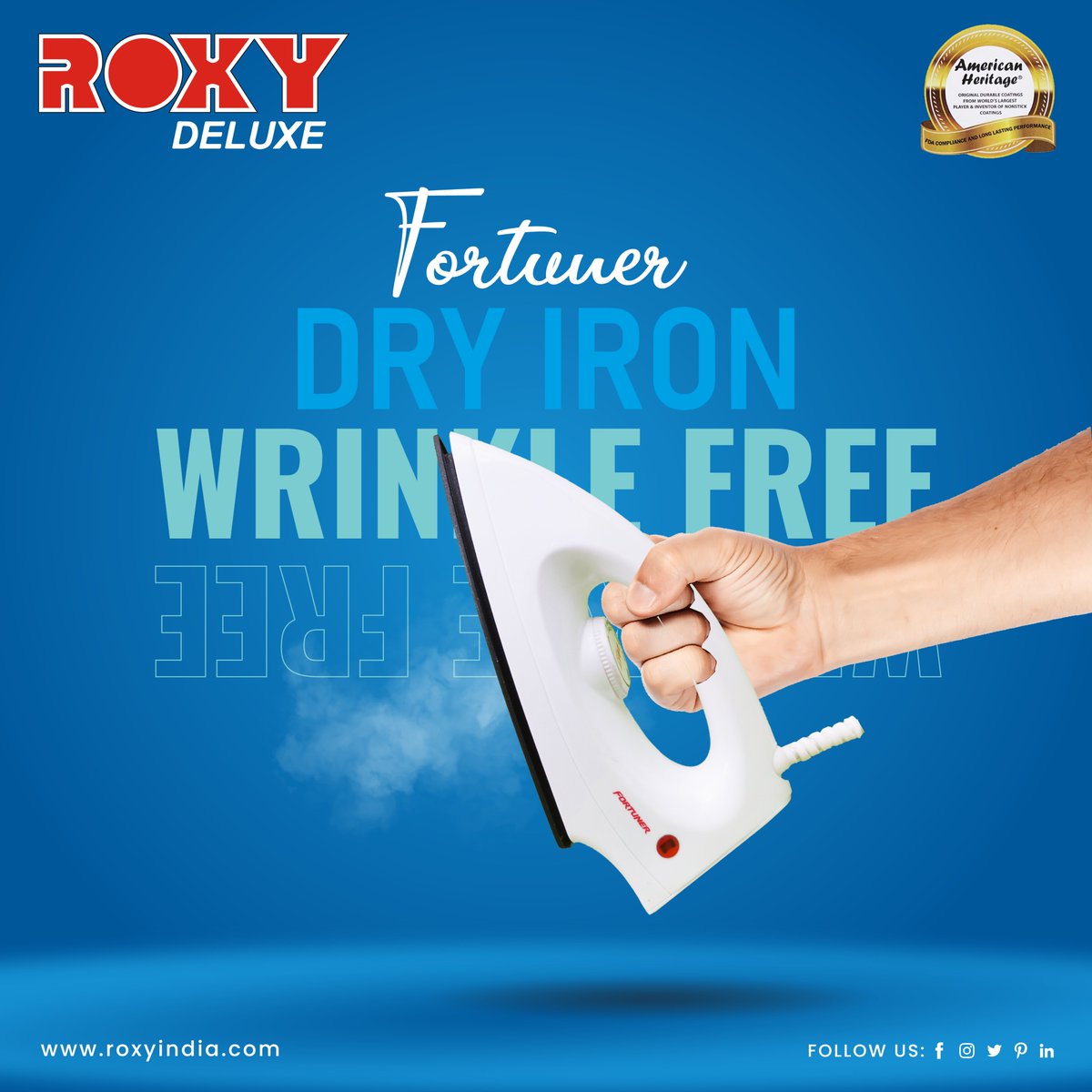 RoxyAppliances's tweet image. Roxy India knows that style meets strength with the Fortuner iron. Elevate your fashion game with durability. 💪👗
.
.
.
.
For more visit:- roxyindia.com
.
.
.
.
#FashionWithStrength #FortunerIronFashion #StyleAndDurability #FashionForward #IronElegance