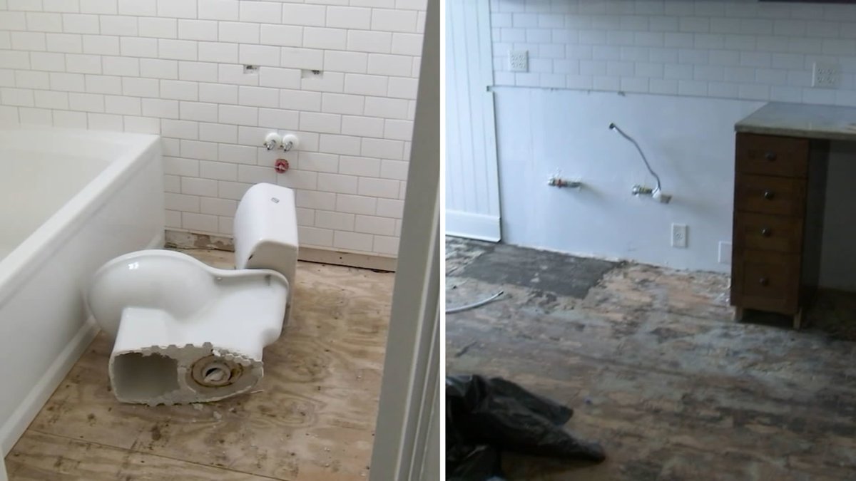 ABC30's tweet photo. A San Francisco, CA Airbnb host is facing $300,000 in damages and losses after guests clogged the toilet and flooded the home. https://t.co/olRjQoyshz https://t.co/1AVWCk67a2