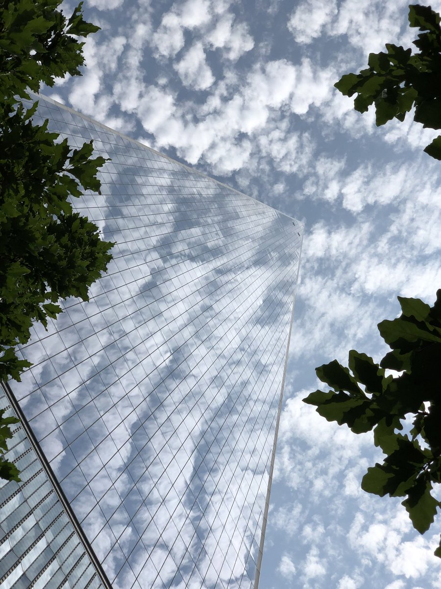 Five years ago. So nice sky #newyork #wtc #worldtradecenter #oneworldtradecenter