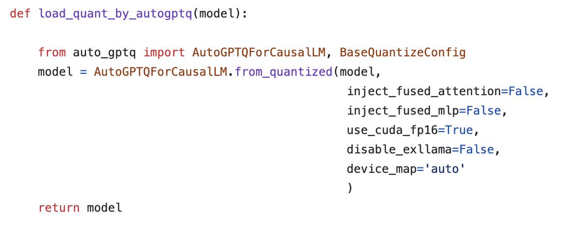 GetTechStack's tweet image. #DailyTechStack
𝗔𝘂𝘁𝗼𝗚𝗣𝗧𝗤
AutoGPTQ is An easy-to-use LLMs quantization package with user-friendly apis, based on GPTQ algorithm.
Whose open source projects use it:
- github.com/codefuse-ai/co…
- github.com/go-skynet/Loca…
