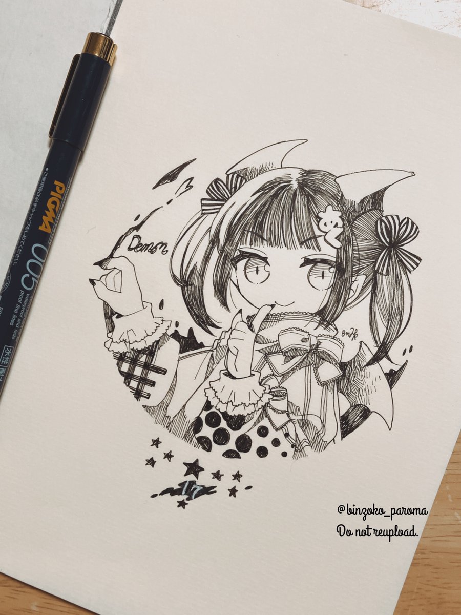 binzoko_paroma's tweet photo. day17. DEMON/悪魔
#inktober
#inktober2023 https://t.co/WhAD68brsH