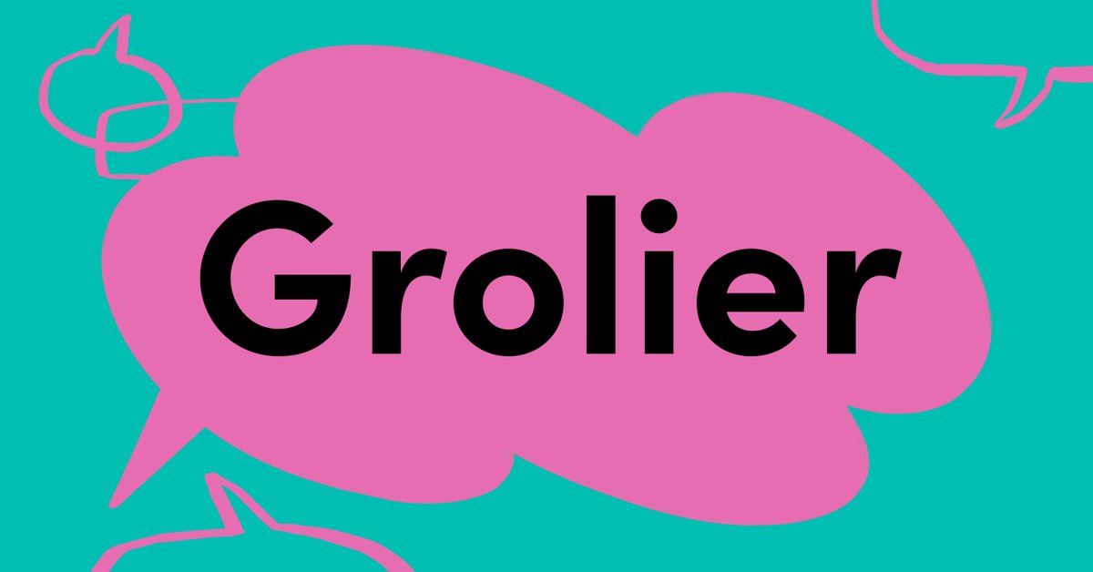 CollinsDict's tweet photo. #wordoftheday GROLIER - ADJ. relating to or denoting a decorative style of bookbinding using interlaced leather straps, gilded ornamental scrolls, etc.

https://t.co/eMu3bV5Yok

#collinsdictionary #words #vocabulary #language #Grolier https://t.co/6fPXCFEmvq
