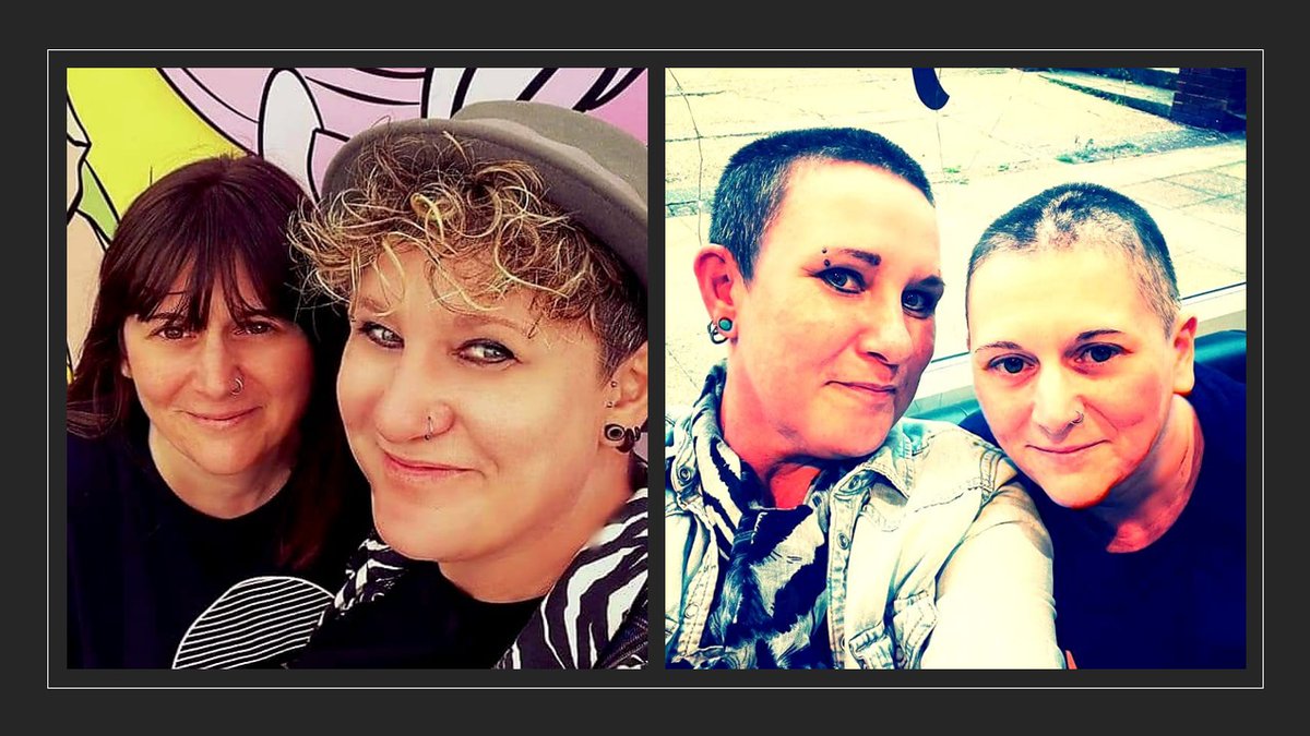 Amanda was diagnosed with breast cancer in June & is raising money for Breast Cancer Awareness Month! Due to Chemo, she started losing her hair so took back control. Her and best friend Keli shaved their heads! Support them here: justgiving.com/page/amanda-pe… #breastcancerawareness