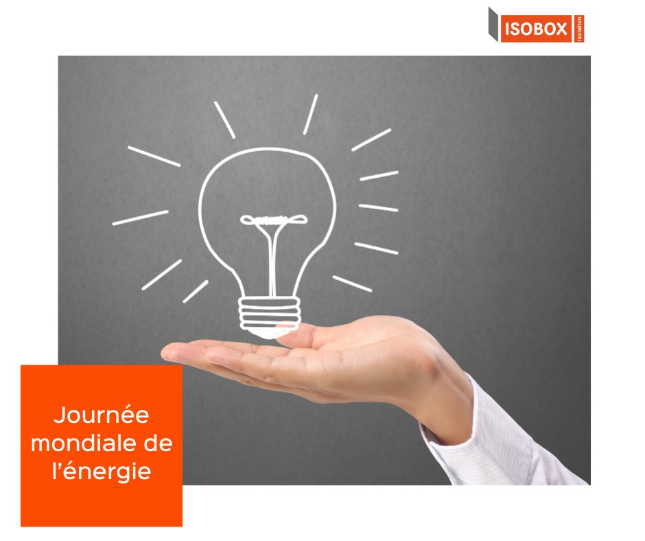 Aujourd’hui, c’est la journée mondiale de l’énergie !🌍.

La consommation énergétique est plus que jamais une préoccupation majeure. Isobox Isolation améliore ses solutions d'isolation pour lutter contre la sur consommation d’énergie 👉 isobox-isolation.fr