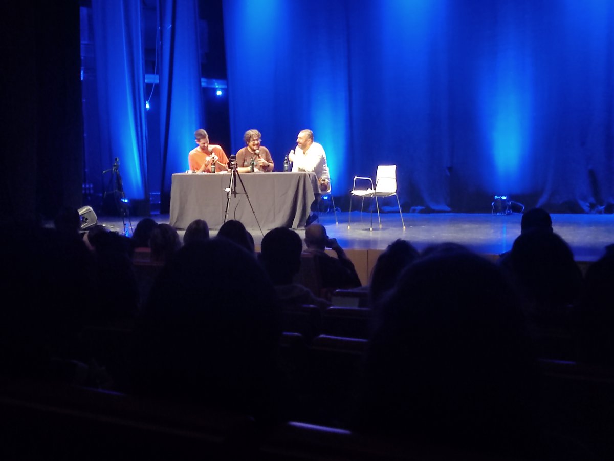 nmuran's tweet image. Viaje relámpago Bruselas Santiago para ver @laruinashow y mereció mucho la pena. Merci @ignasitf @cap0 et à bientôt.