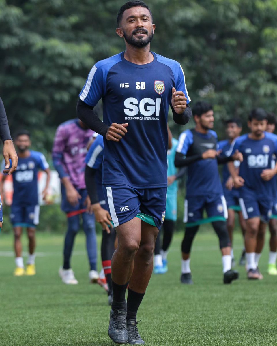SCBengaluru's tweet image. The hustle continues 📸

#SportingClubBengaluru #GoldenTigers #TrainingGrind
