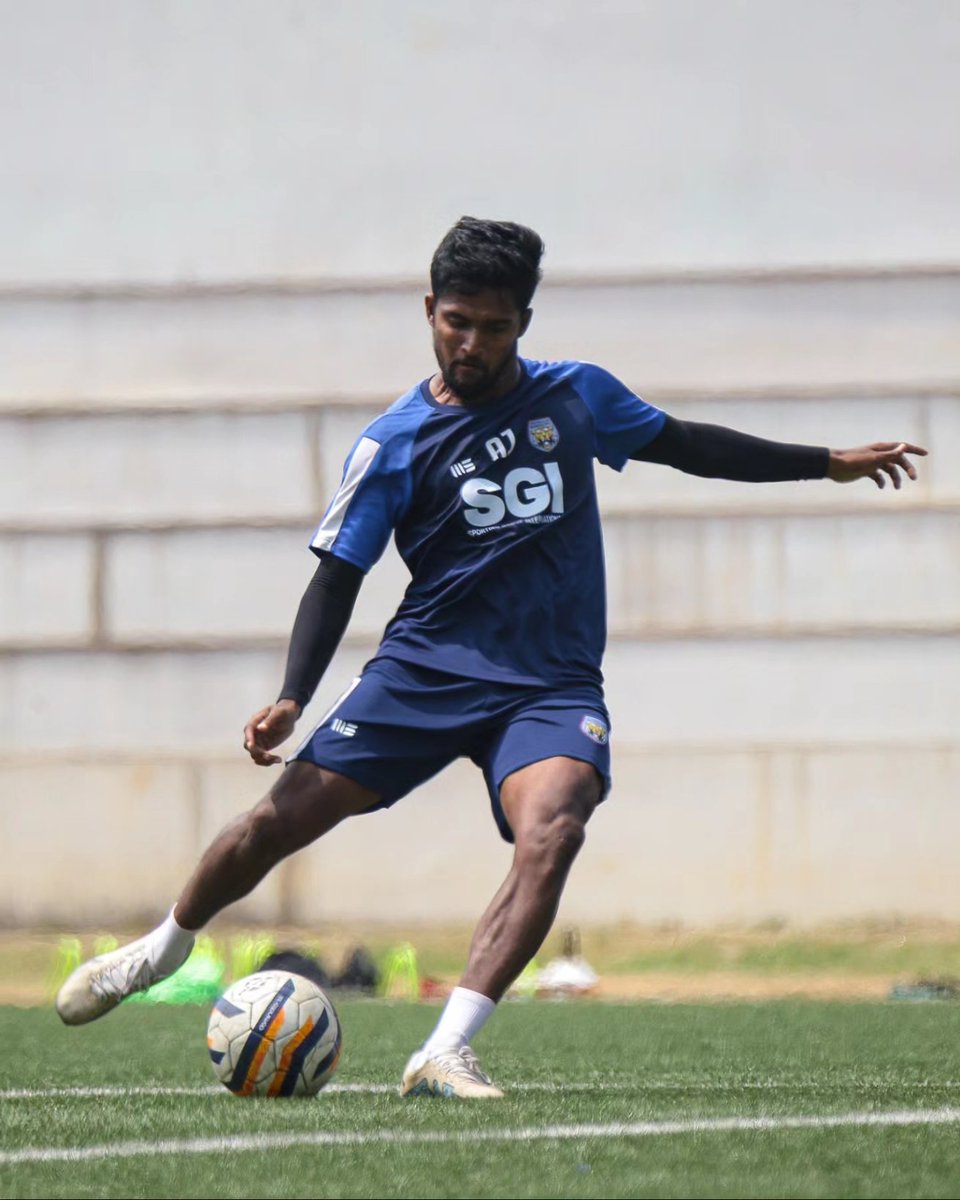 SCBengaluru's tweet image. The hustle continues 📸

#SportingClubBengaluru #GoldenTigers #TrainingGrind