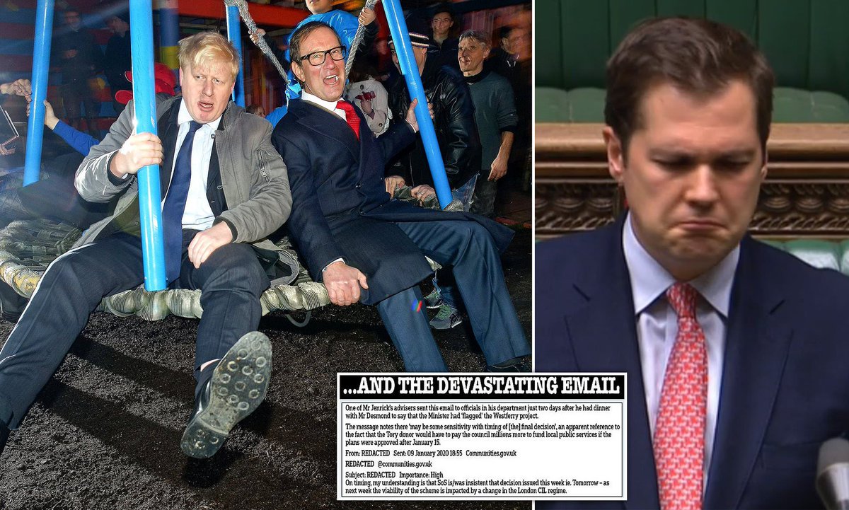 DonnaKebap's tweet photo. In a packed field of miniature multi millionaires, Robert Jenrick (5’2”) is one of the most corrupt little fuckers in the Tory Cabinet.
#RichardDesmond #CashforContracts #GeneralElectionNow
#bbclaurak
#TrevorPhillips
#BoneOutNext https://t.co/MTIXRLFoJ0