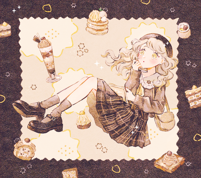 「女の子 ホットケーキ」のTwitter画像/イラスト(新着)｜3ページ目