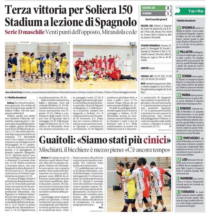 monja5's tweet photo. Dalla Gazzetta di Modena 

#stadiumpallavolomirandola https://t.co/1JPFokQT59