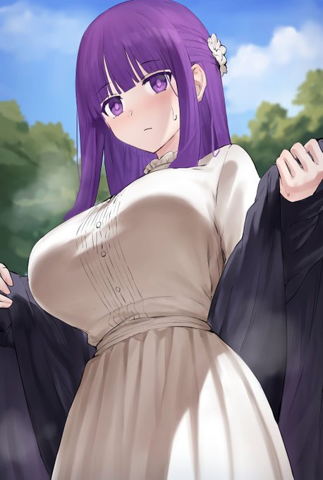 通り過ぎたショタから謎の視線を感じたフェルン 