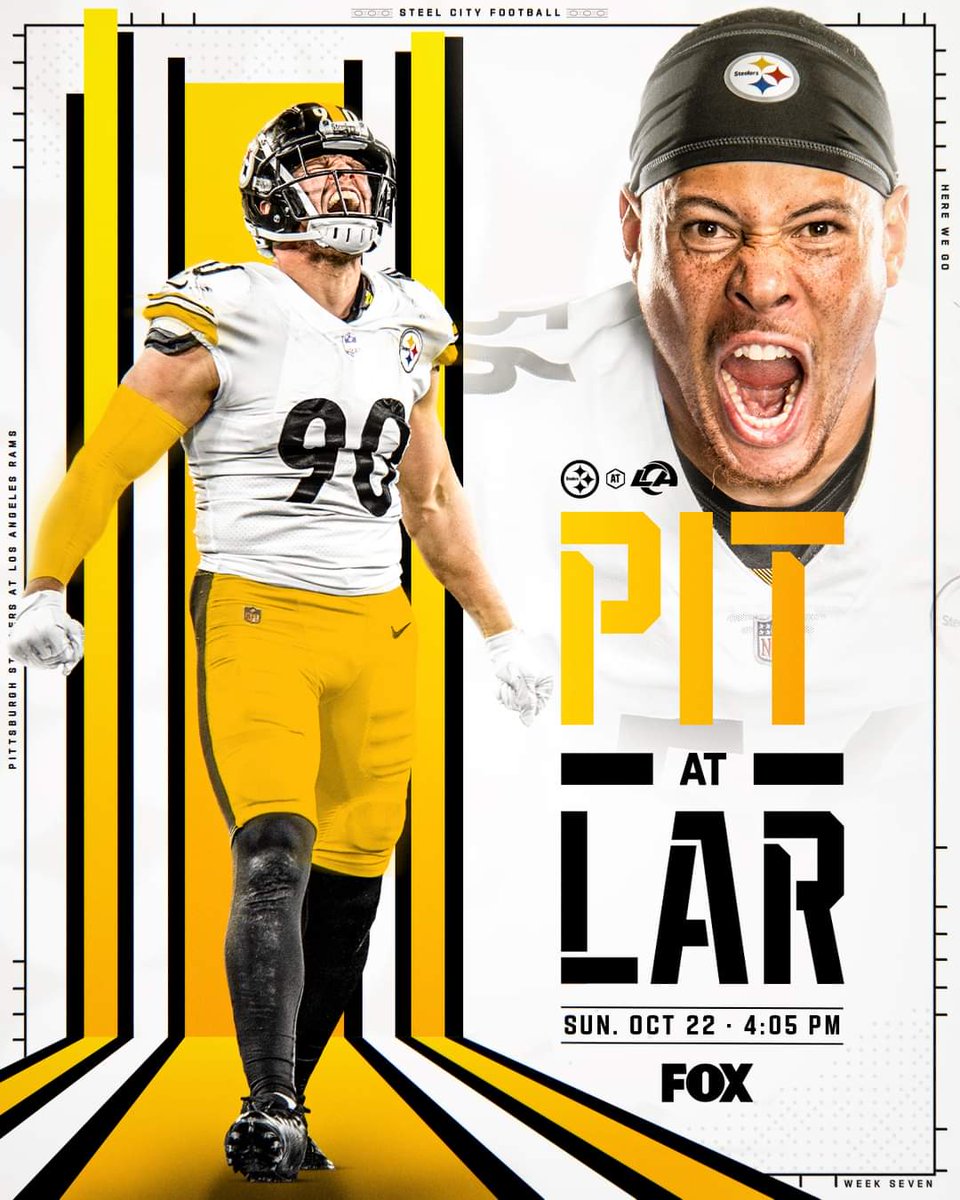 steelerssam86's tweet image. GO STEELERS!!! #HereWeGo
#Steelers @_TJWatt #AlexHighsmith @HighsmithHigh5