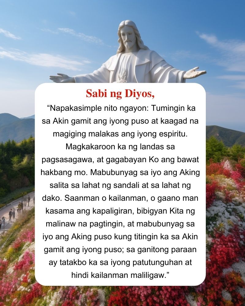 PollyWilde456's tweet photo. Tayo ay hindi maihihiwalay sa Diyos// sa bawat araw, bawat oras, bawat minuto. 🙏
Narito nais kong ibahagi sa iyo ang isang sipi ng mga salita ng Diyos.Pindutin ang larawan upang basahin ang buong teksto.👇👇👇
#Simbahan #gospel ##Jesus 
🙌😇Matuto pa: https://t.co/d21aJhEZqJ https://t.co/7VjVpX87SV