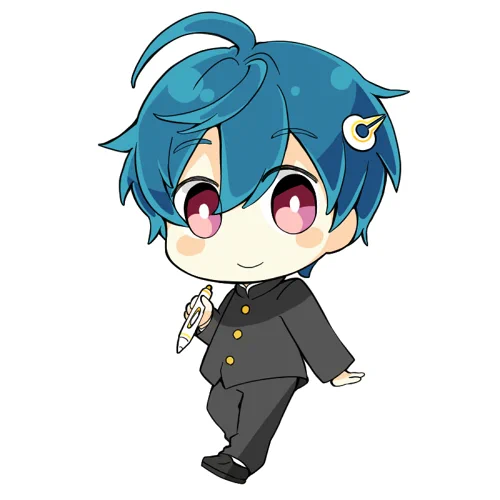 【#犬飼さんの毎日ミニキャラ】学生服パルミーくん※お絵かき講座パルミーさんで描かせて頂いたミニキャラです(個人企画への掲載許可頂きました)▼お絵かき講座パルミーさん 